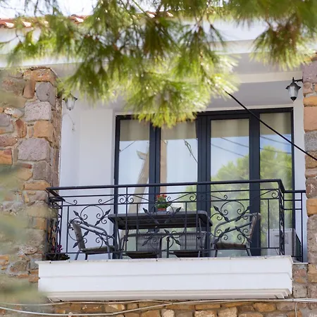 Traditional Stone House Moudhros Экстерьер фото