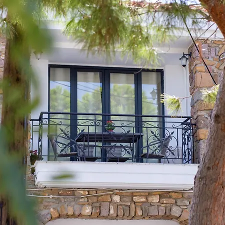 Traditional Stone House Moudhros Экстерьер фото